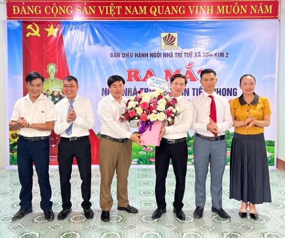 Xã Sơn Kim2: Ra mắt Ngôi nhà Trí tuệ tại thôn Tiền Phong